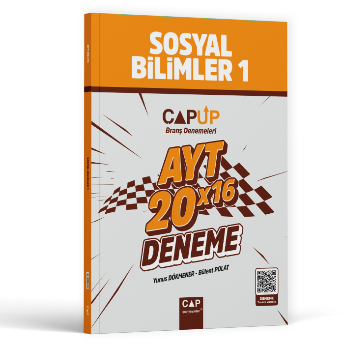 ÇAP YKS AYT UP DENEME 20*16 SOSYAL BİLM 1 - 2025